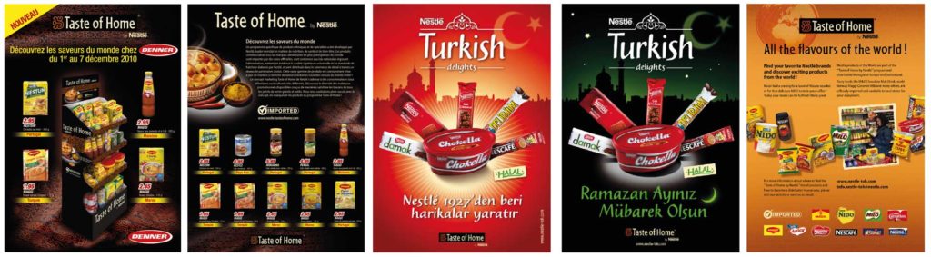 annonces commerciales Taste of home by Nestlé