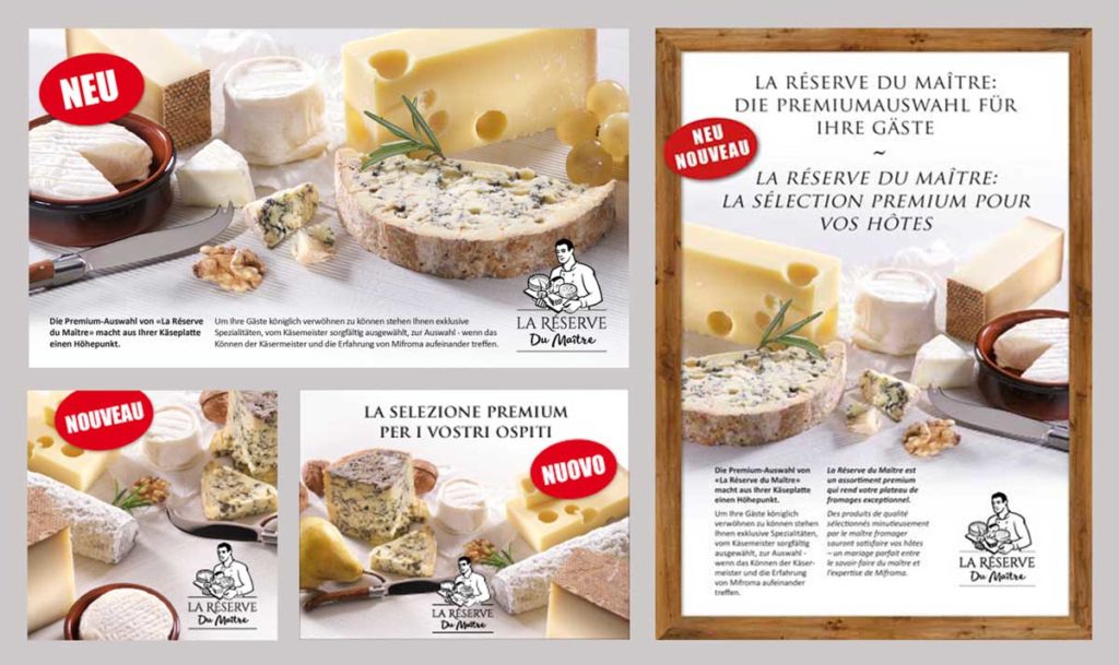 Pub web fromages migros